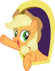 Size: 3867x5000 | Tagged: safe, artist:greseres, applejack, g4, absurd resolution, simple background, transparent background, vector