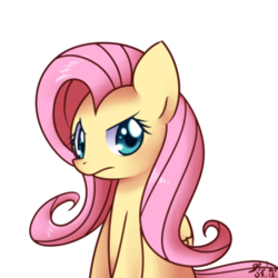 Size: 900x900 | Tagged: safe, artist:solar-slash, fluttershy, pegasus, pony, g4, female, mare, simple background, solo, transparent background