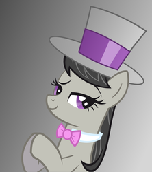 Size: 1600x1800 | Tagged: safe, artist:theonewiththeoctaves, octavia melody, earth pony, pony, g4, female, hat, solo, top hat