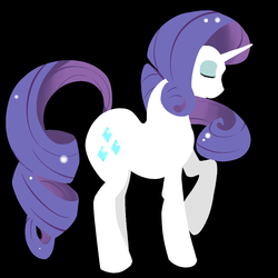 Size: 900x900 | Tagged: safe, artist:blueskybelow, rarity, pony, g4, female, solo