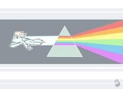 Size: 1800x1300 | Tagged: safe, artist:cainescroll, rainbow dash, g4, dash side of the moon, pink floyd, the dark side of the moon