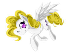 Size: 9933x7015 | Tagged: safe, artist:zaiyaki, surprise, pony, g1, g4, absurd resolution, female, g1 to g4, generation leap, one eye closed, simple background, solo, transparent background, wink