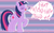 Size: 1440x900 | Tagged: safe, artist:mintystitch, twilight sparkle, pony, g4, female, solo