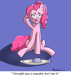 Size: 990x1056 | Tagged: safe, artist:acceleron, pinkie pie, earth pony, pony, g4, female, solo