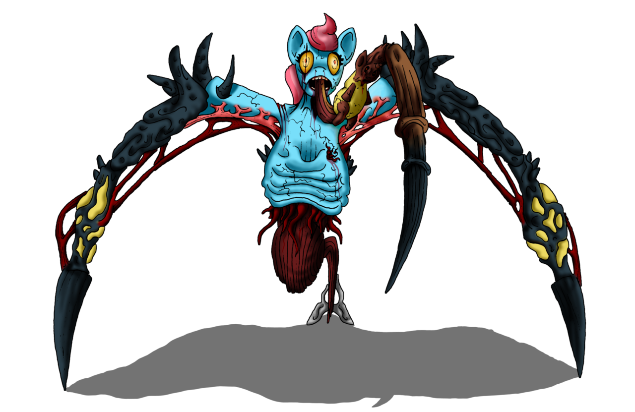 80908 grimdark, grotesque, artistsuperzombie, cup cake, necromorph