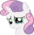 Size: 5580x5800 | Tagged: dead source, safe, artist:brovic43, sweetie belle, pony, unicorn, g4, sisterhooves social, absurd resolution, crying, female, filly, foal, heartbreak, sad, scrunchy face, simple background, solo, transparent background, vector