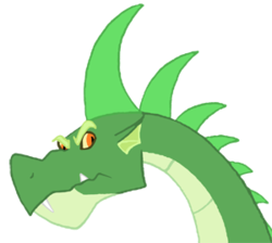 Size: 300x269 | Tagged: safe, artist:queencold, oc, oc only, dragon, dragon oc, simple background, spike's father, transparent background