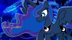 Size: 1024x576 | Tagged: safe, artist:toruviel, princess luna, alicorn, pony, g4, female, solo, wallpaper