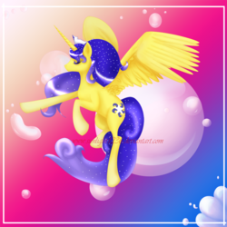 Size: 1000x1000 | Tagged: safe, artist:sunlight1236, oc, oc only, oc:star treader, alicorn, pony, alicorn oc, solo