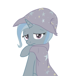 Size: 727x732 | Tagged: safe, artist:theparagon, trixie, pony, unicorn, g4, discorded, female, looking at you, mare, solo