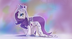 Size: 1280x700 | Tagged: safe, artist:saurabhinator, princess platinum, rarity, pony, g4, solo