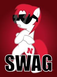 Size: 4520x6027 | Tagged: safe, artist:smashinator, g4, absurd resolution, big red, swag