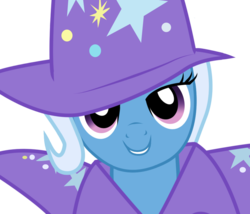 Size: 900x770 | Tagged: dead source, safe, artist:eruvon, trixie, pony, g4, bedroom eyes, female, looking at you, love face, mare, show accurate, simple background, solo, transparent background, vector