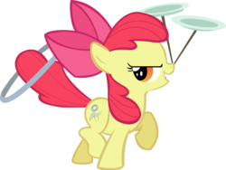 Size: 5481x4122 | Tagged: safe, artist:cobaltwinterborn, apple bloom, g4, absurd resolution, simple background, smug, transparent background, vector