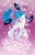 Size: 900x1417 | Tagged: safe, artist:tsitra360, dj pon-3, vinyl scratch, pony, g4, bubble, female, records, solo