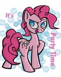 Size: 682x865 | Tagged: safe, artist:chaos-flare44, pinkie pie, earth pony, pony, g4, butt, female, mare, plot, solo