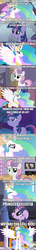 Size: 432x2974 | Tagged: safe, princess celestia, sweetie belle, twilight sparkle, g4, dragon ball, dragonball z abridged, implied genocide, super kami celestia