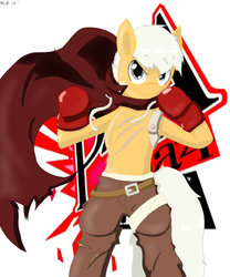 Size: 816x979 | Tagged: safe, artist:sonikku001, persona, persona 4 arena, ponified, sanada akihiko