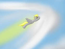 Size: 1600x1200 | Tagged: safe, artist:flashiest lightning, oc, oc only, pegasus, pony, fast flying, flying, speed