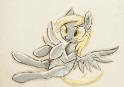 Size: 1260x884 | Tagged: safe, artist:bunina, derpy hooves, pegasus, pony, g4, female, mare, solo