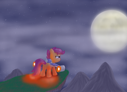 Size: 3507x2550 | Tagged: safe, artist:ponyus94, scootaloo, g4, high res, jetpack