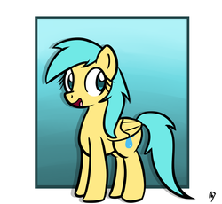 Size: 1000x920 | Tagged: safe, artist:datahmedz, sunshower raindrops, pegasus, pony, g4