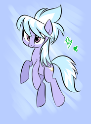 Size: 480x652 | Tagged: safe, artist:jessy, cloudchaser, pony, g4, female, solo