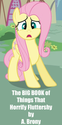 Size: 500x1000 | Tagged: safe, fluttershy, g4, book, book cover