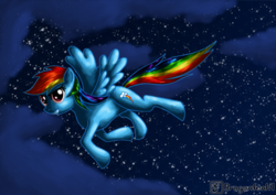 Size: 1920x1357 | Tagged: safe, artist:dragonfunk7, rainbow dash, pony, g4