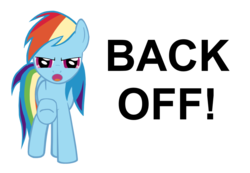 Size: 900x621 | Tagged: safe, artist:hopeira9, rainbow dash, g4, bumper sticker