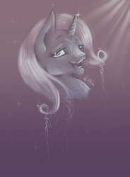 Size: 445x606 | Tagged: safe, artist:lunar-sugar, trixie, g4, smiling