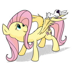 Size: 737x670 | Tagged: safe, artist:kymsnowman, angel bunny, fluttershy, g4, simple background, sunglasses, transparent background