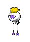 Size: 61x83 | Tagged: safe, artist:solrac31337, surprise, drifloon, g1, ambiguous gender, lowres, pixel art, pokémon, recolor, solo