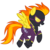 Size: 2800x2800 | Tagged: safe, artist:zoarvek, spitfire, pegasus, pony, g4, clothes, costume, goggles, grin, high res, shadowbolts, shadowbolts costume, show accurate, simple background, smiling, solo, transparent background