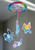 Size: 600x854 | Tagged: safe, artist:muffinshire, misty fly, rainbow dash, rarity, soarin', spitfire, pegasus, pony, unicorn, g4, sonic rainboom (episode), chandelier, craft, customized toy, falling, horn, irl, mobile, papercraft, photo, scene interpretation, sonic rainboom