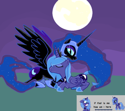 Size: 768x682 | Tagged: safe, artist:she-doom, nightmare moon, princess luna, g4, s1 luna