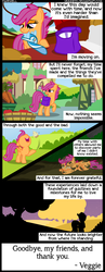 Size: 1024x2649 | Tagged: dead source, safe, artist:veggie55, scootaloo, pegasus, pony, g4, apple, cap, carrot, comic, crying, cupcake, food, hat, saddle bag, silhouette, tree