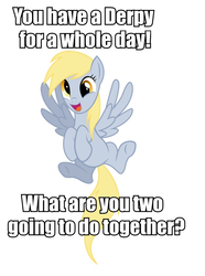 Size: 646x870 | Tagged: safe, derpy hooves, pegasus, pony, g4, discussion, female, image macro, mare, meta