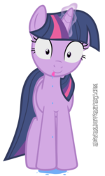 Size: 1228x2048 | Tagged: safe, artist:adiwan, twilight sparkle, g4, drool, simple background, transparent background