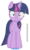 Size: 1228x2048 | Tagged: safe, artist:adiwan, twilight sparkle, g4, drool, simple background, transparent background