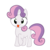 Size: 2200x2200 | Tagged: dead source, safe, artist:datnaro, sweetie belle, pony, unicorn, g4, female, filly, high res, simple background, solo, tongue out, transparent background, vector