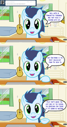 Size: 853x1600 | Tagged: safe, artist:catiron, soarin', ask soarin the wonderbolt, g4, ask, tumblr