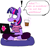 Size: 577x539 | Tagged: safe, artist:milkshake321, twilight sparkle, anthro, g4, artifact, clothes, computer, crossover, drink, female, implied crossover, implied crossover shipping, implied mordecai, implied mordetwi, implied shipping, implied straight, implied twilight sparkle, laptop computer, levitation, magic, male, reaction image, regular show, simple background, socks, solo, telekinesis, white background