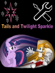 Size: 480x640 | Tagged: dead source, safe, artist:jrdn762, twilight sparkle, g4, copy and paste, crossover, male, miles "tails" prower, sonic the hedgehog (series)