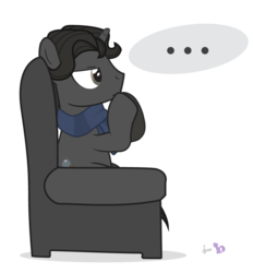 Size: 800x862 | Tagged: safe, artist:dm29, pony, g4, bbc sherlock, ponified, sherlock holmes, simple background, solo, transparent background