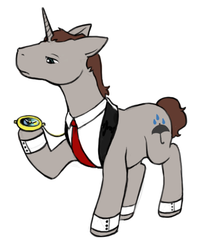 Size: 476x586 | Tagged: artist needed, safe, pony, bbc sherlock, mycroft holmes, ponified, simple background, solo