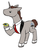 Size: 476x586 | Tagged: artist needed, safe, pony, bbc sherlock, mycroft holmes, ponified, simple background, solo