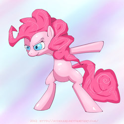 Size: 1024x1024 | Tagged: safe, artist:munkari, pinkie pie, earth pony, pony, g4, female, solo