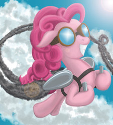 Size: 848x942 | Tagged: safe, artist:eternal-equilibrium, pinkie pie, earth pony, pony, g4, female, solo