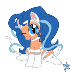 Size: 900x900 | Tagged: safe, artist:shiver-star, darkstalkers, felicia, ponified, simple background, solo, transparent background